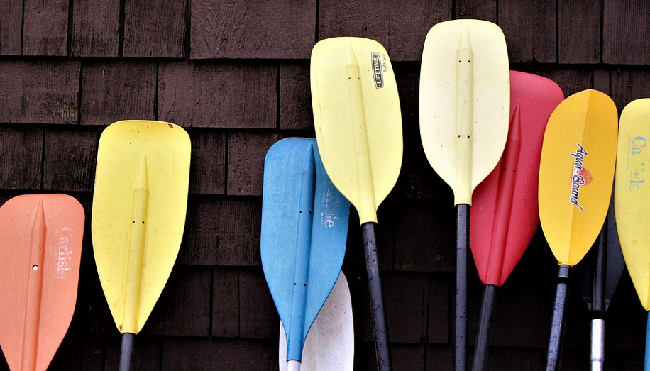 kayaking paddles