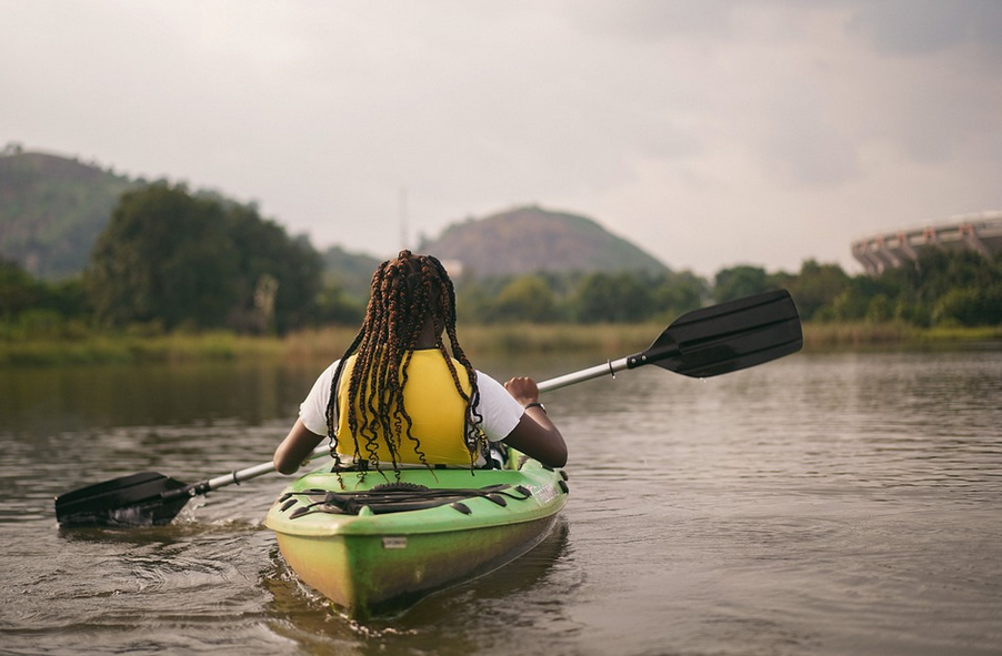 kayaking